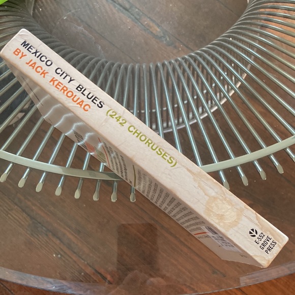 Mexico City Blues 242 Choruses 1st Edition by Jack Kerouac 1959 paperback - Picture 3 of 9